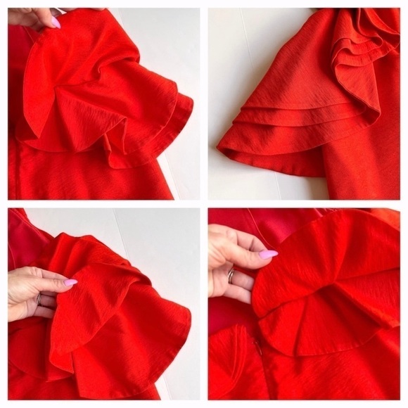 Revolve Cameo Wake Me Ruffled Mini Dress - Picture 9 of 12